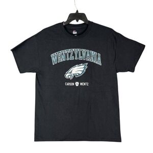 Philadelphia‎ Eagles Wentzylvania Carson Wentz Majestic Mens L Shirt Fan Wear